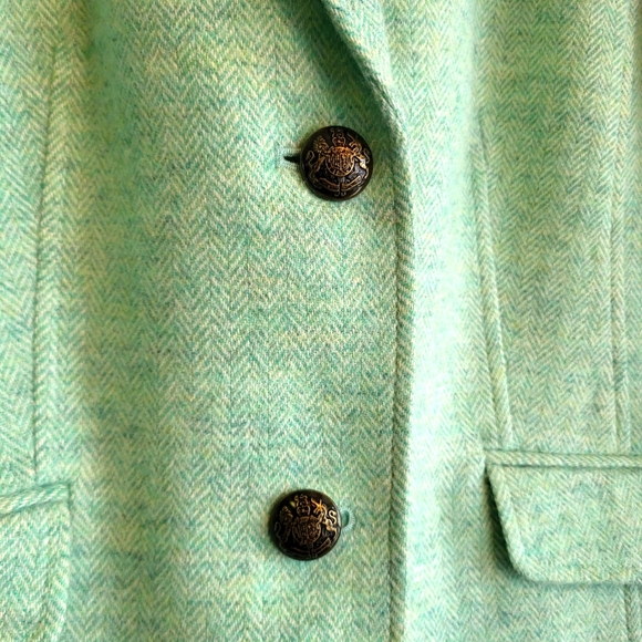 Talbots mint wool jacket size 12 - Picture 2 of 7